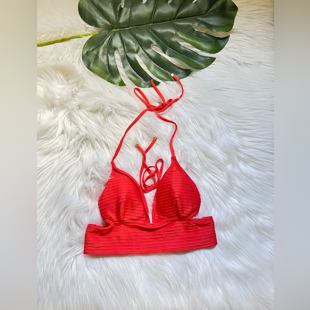Michael Kors Red Bikini Top ✨brand new✨.                Color Orange